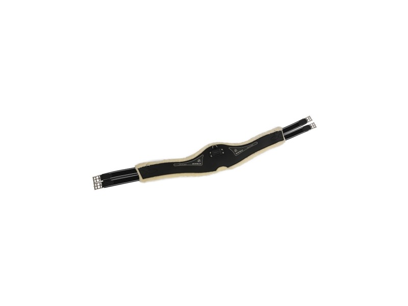SOTTOPANCIA ACAVALLO IN GEL E PVC CON FIBBIE IN ACCIAIO INOX E PELLICCIA IN LANA REMOVIBILE SOTTOPANCIA ACAVALLO IN GEL E PVC CON FIBBIE IN ACCIAIO INOX E PELLICCIA IN LANA REMOVIBILE