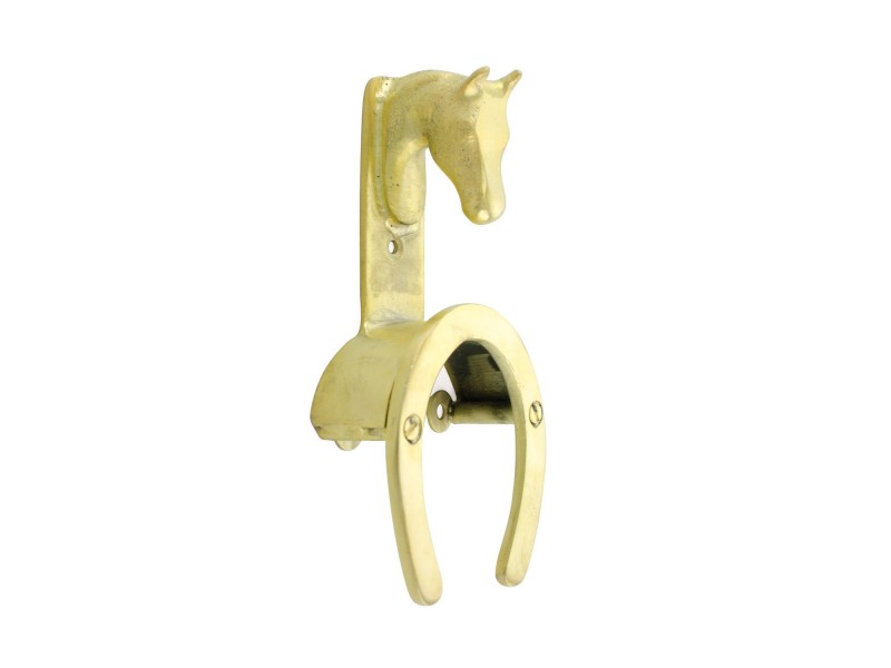 APPENDIBRIGLIE FERRO E TESTA CAVALLO OTTONATO