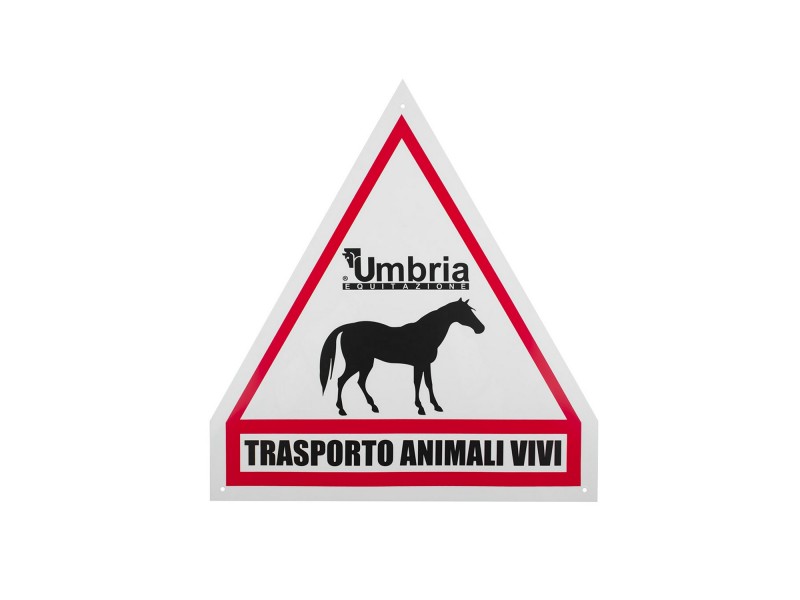 CARTELLO TRASPORTO CAVALLI UMBRIA EQUITAZIONE
