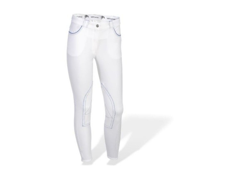 PANTALONE BIANCO REBECCA DONNA SARM HIPPIQUE