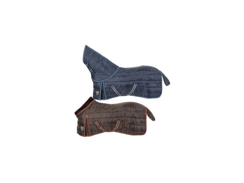 Coperta Tattini da scuderia con collo in agnellino sintetico Coperta Tattini da scuderia con collo in agnellino sintetico