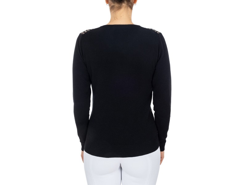 MAGLIONCINO DONNA CON SCOLLO A V MODELLO ADAM