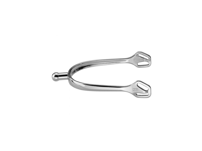 ULTRA fit spurs with Balkenhol fastening - Stainless steel, 20 mm ball-shaped