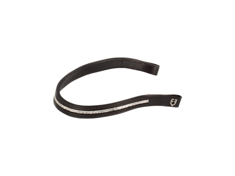 FRONTALINO EQUESTRO MODELLO FLORIANE CON BRILLANTINI